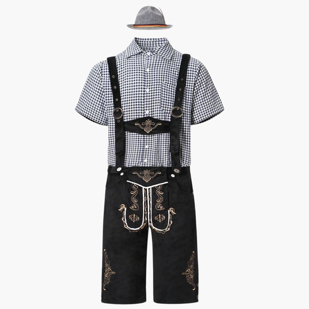 Traditionelle Lederhosen für Herren - Oktoberfest 2025