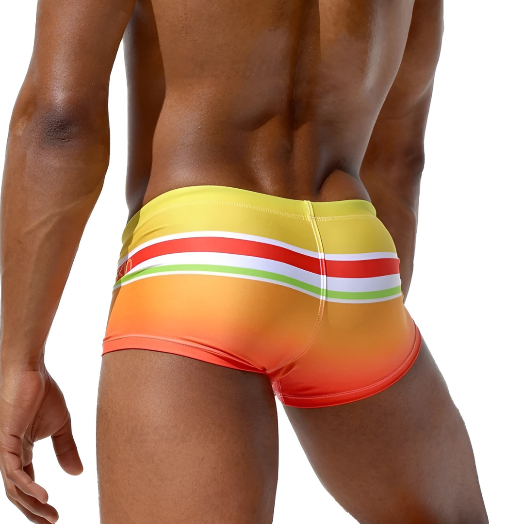 MIRAVO | Side-Split Badehose für Herren – Schnell­trocknend & Farbwechselnd