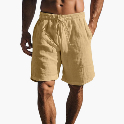 Badeshorts mit Kordelzug für Herren - bequem & leicht