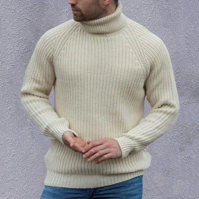 Warmer Strick Rollkragenpullover