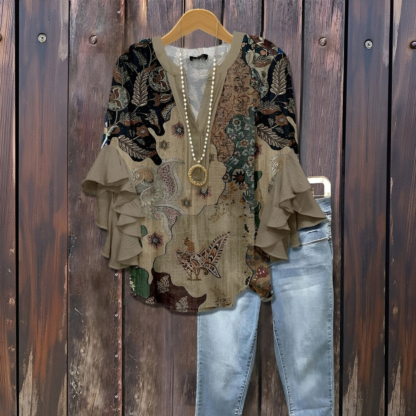 Nyaira - Lässige Sommerbluse