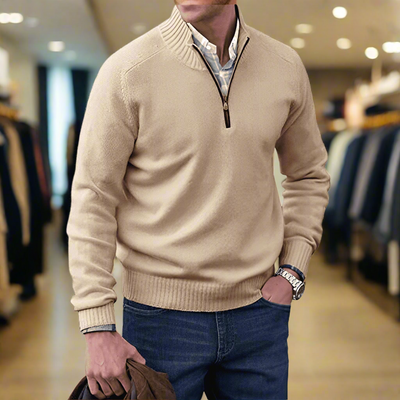 Mayfair™ | Der Elegante Zip-Pullover