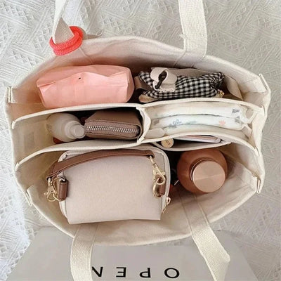 Canvas Tragetasche Damen – Großer Shopper aus Stoff – UrbanLook