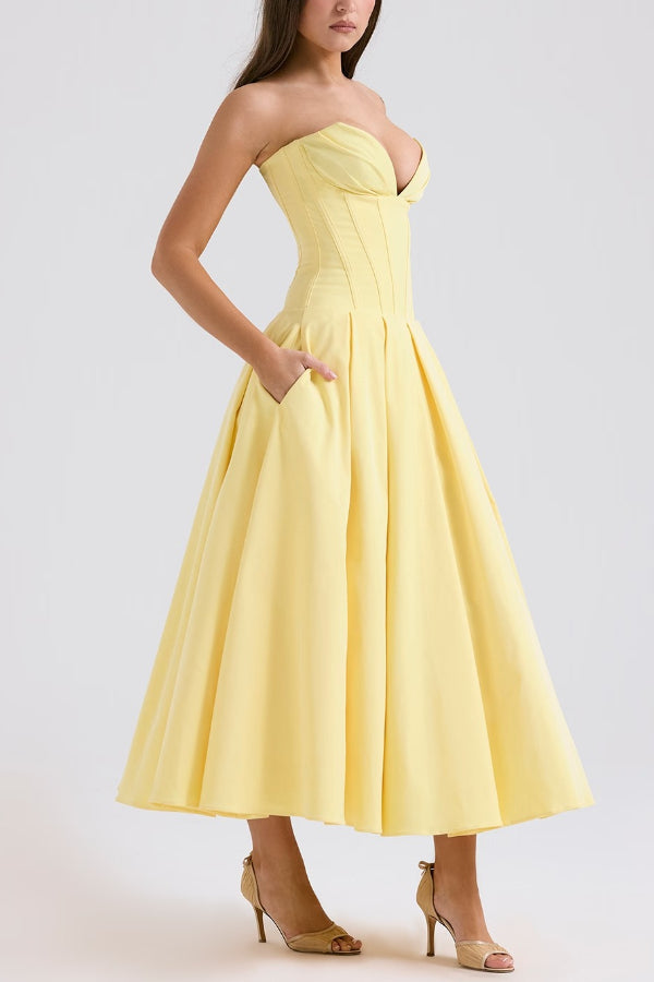 Lorelei® | Trägerloses Midikleid