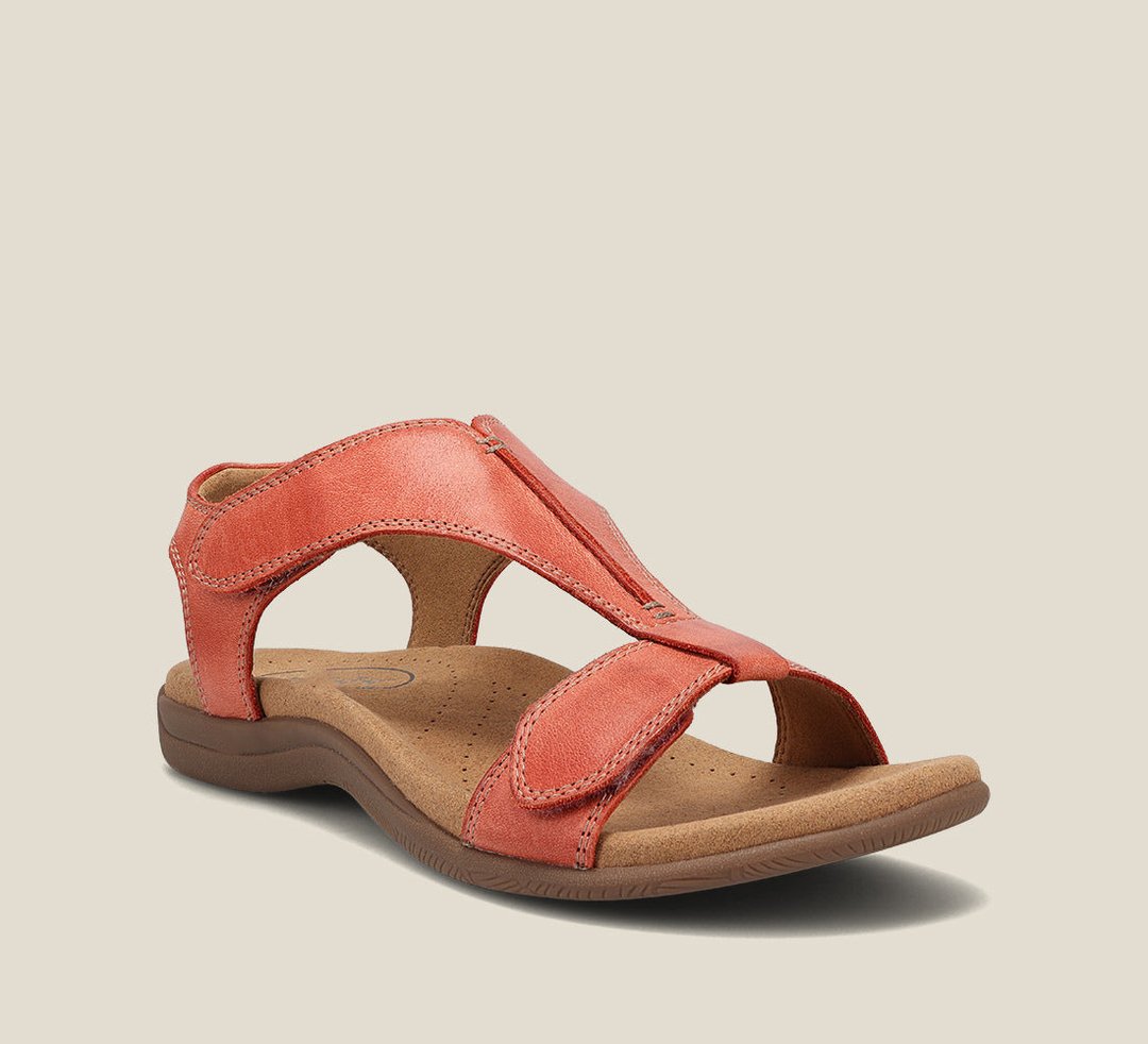 Damen-ledersandalen