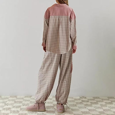 Zweiteiliges Pyjama Set Für Damen | Bequem