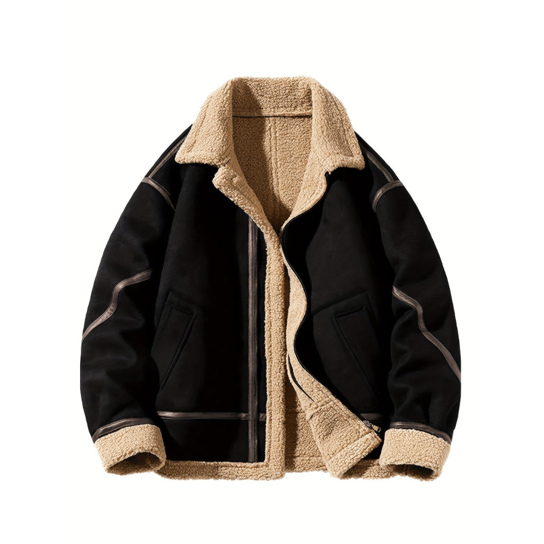 Shearling Mantel für Herren