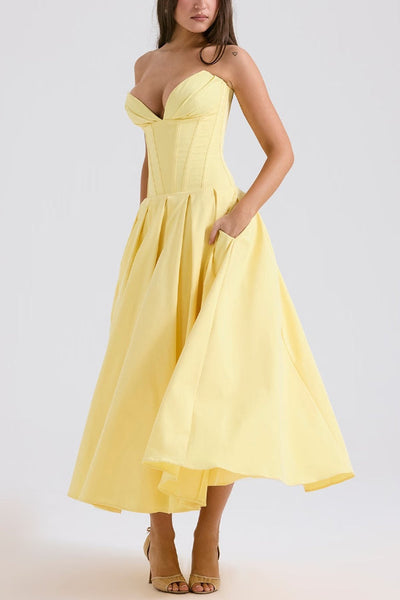 Lorelei® | Trägerloses Midikleid