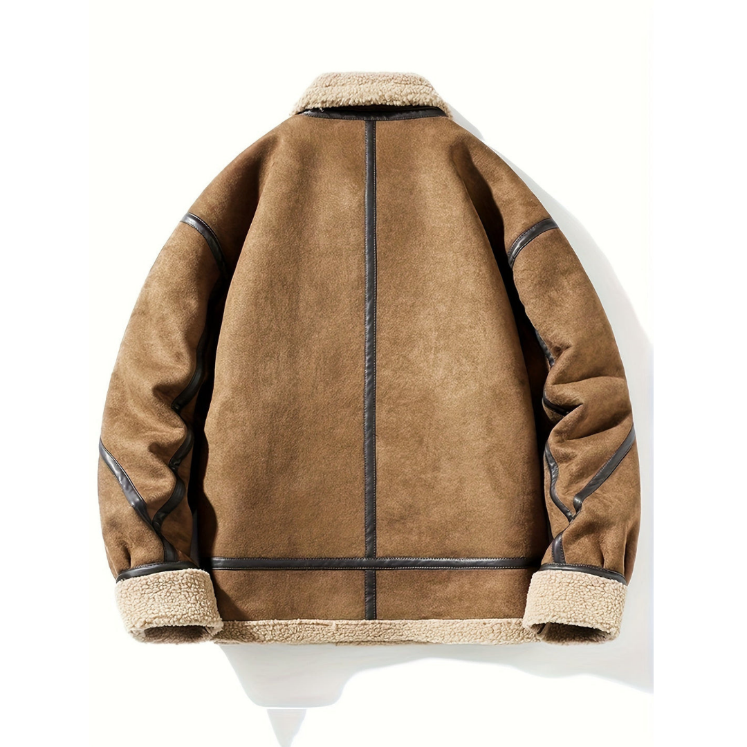 Shearling Mantel für Herren