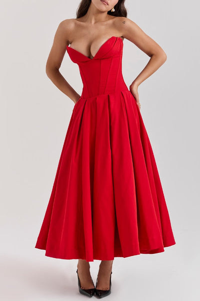 Lorelei® | Trägerloses Midikleid