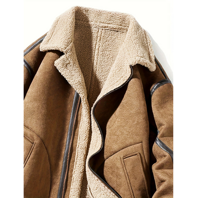 Shearling Mantel für Herren