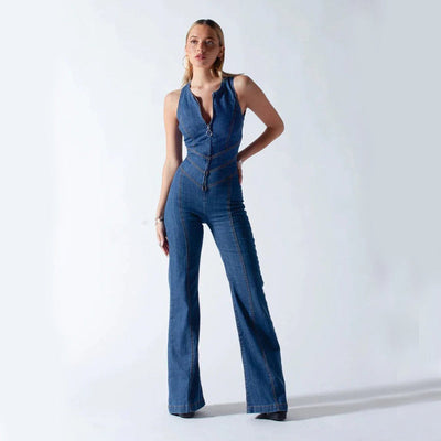 Schicke Denim Overall