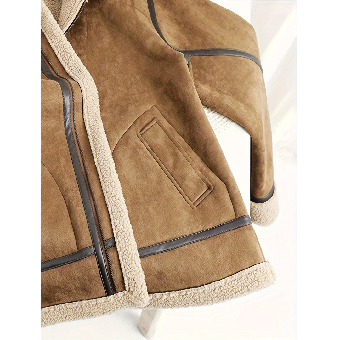 Shearling Mantel für Herren