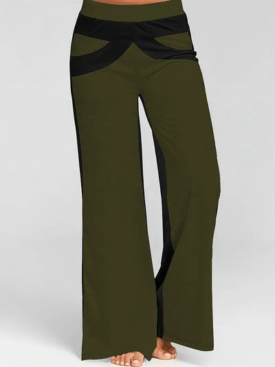 Heidi | Mühelos schicke Color-Block-Weite-Hosen