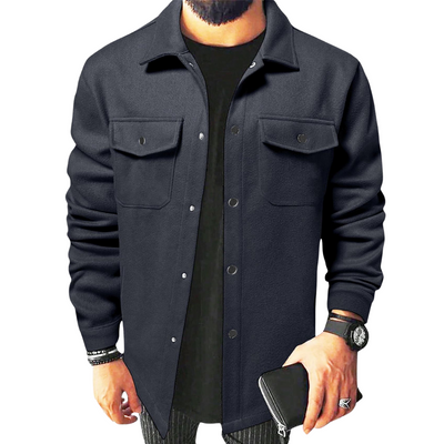Klassische Hemdjacke für Herren