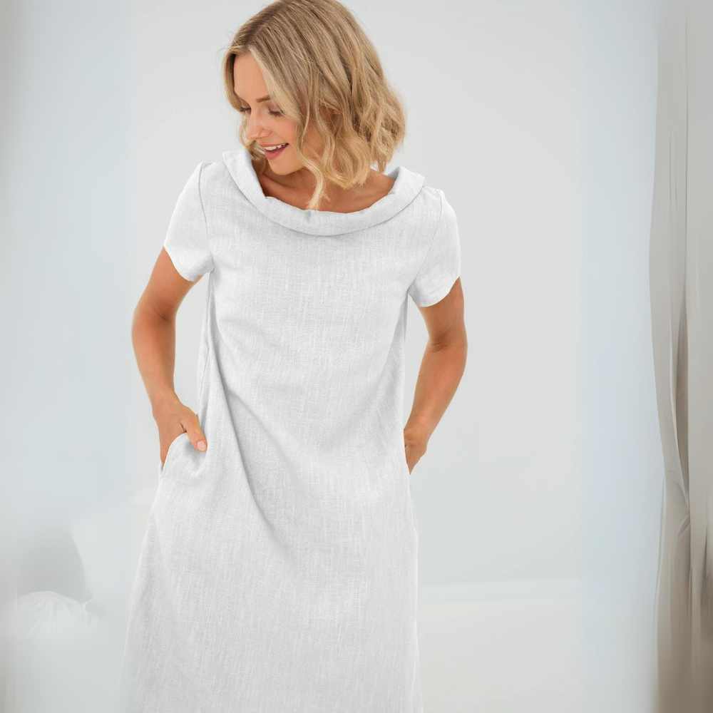 Leinenkleid für frauen