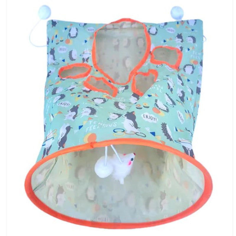 Endloser Spaß Tragbare Tunnel Tasche für Katzen