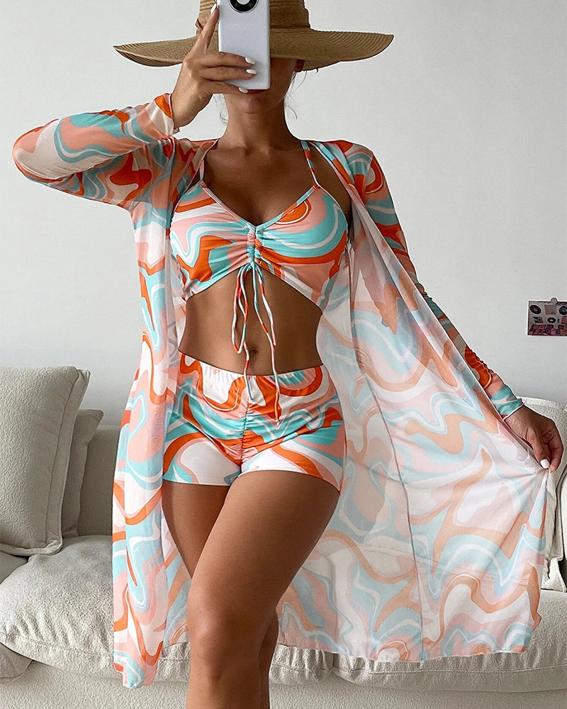 Bikini-badeanzug-set für Frauen