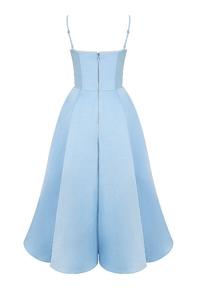 Lorraine® | Trägerloses, ärmelloses Tutu-Maxikleid mit V-Ausschnitt