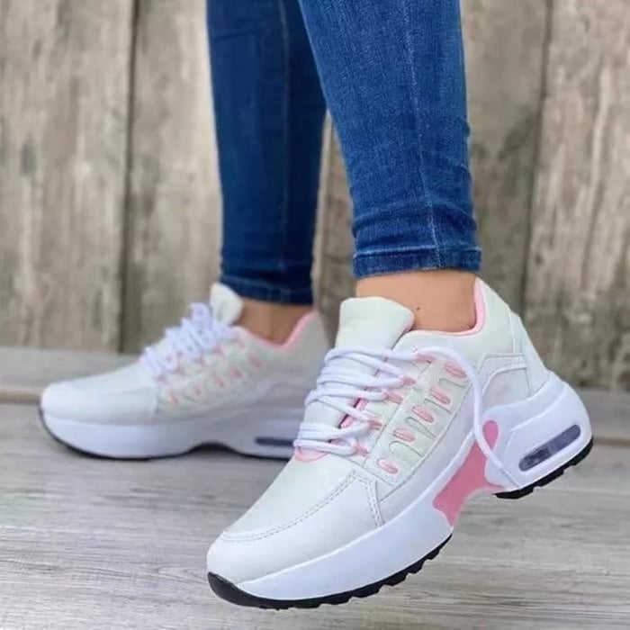 Sportliche Sneaker mit klobiger Sohle für Damen