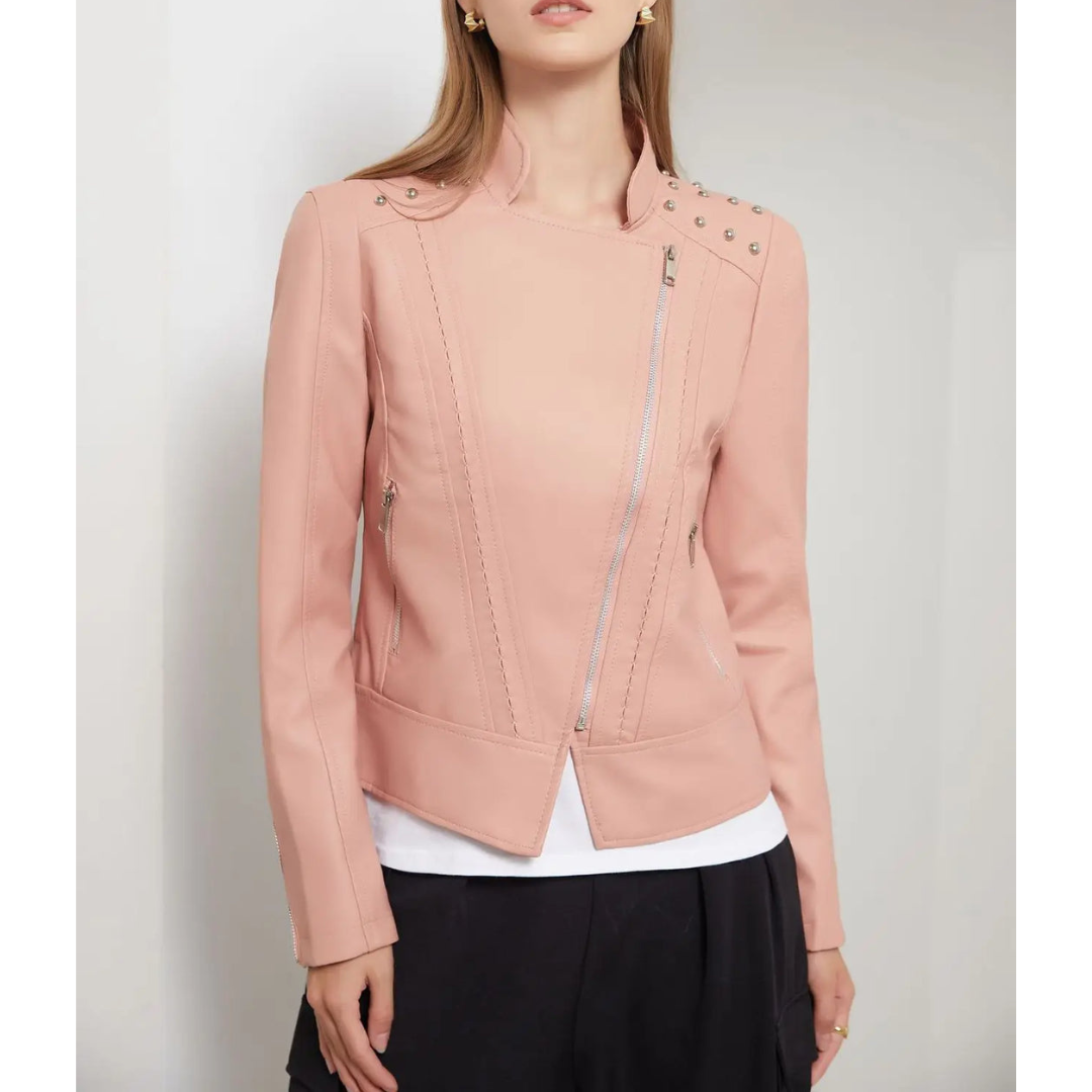 Moderne Jacke mit Nieten für Damen