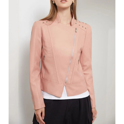 Moderne Jacke mit Nieten für Damen