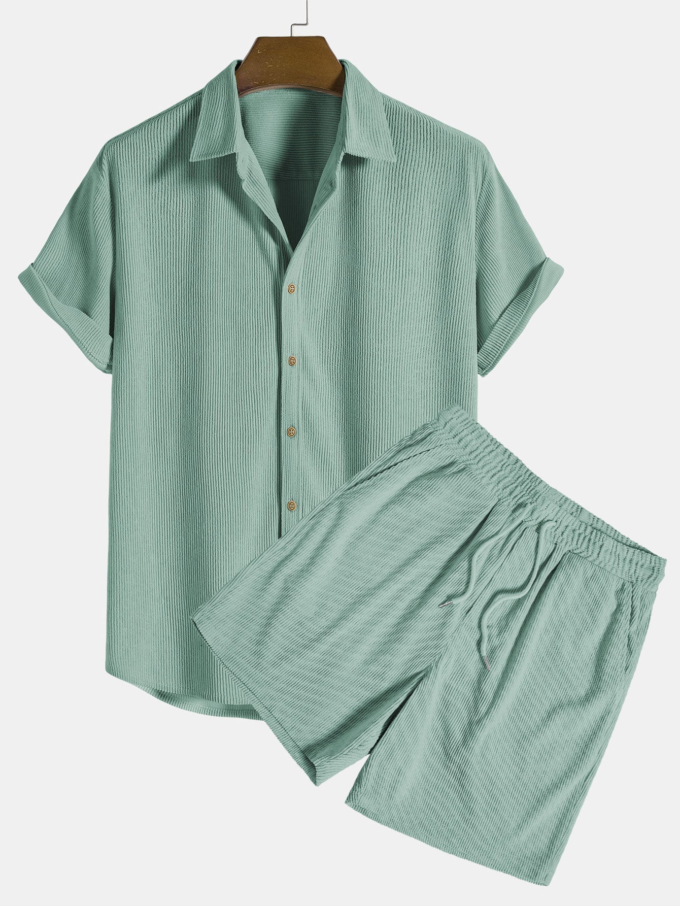 Herren sommer top und shorts freizeit set