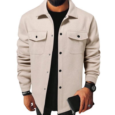 Klassische Hemdjacke für Herren