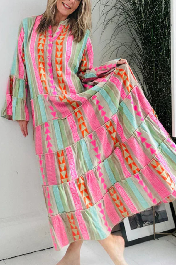 Aída® | Jacquard-Maxikleid