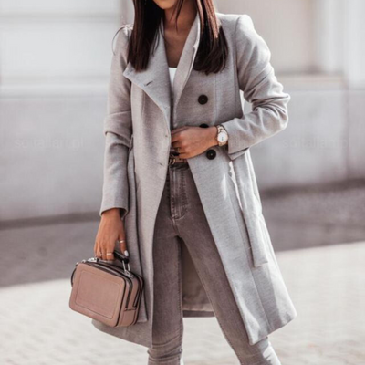 Geknöpfter Trenchcoat für Damen