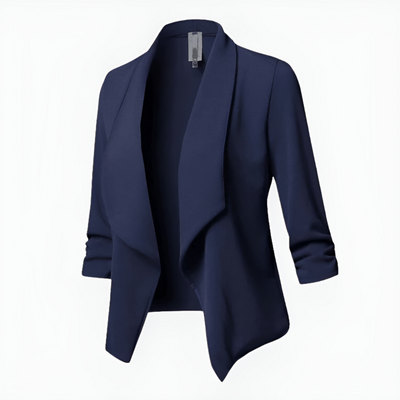 Offener Drapierter Blazer für Damen