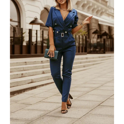 Button-Jumpsuit für Damen