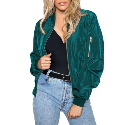 Reißverschluss-Leichtjacke für Damen