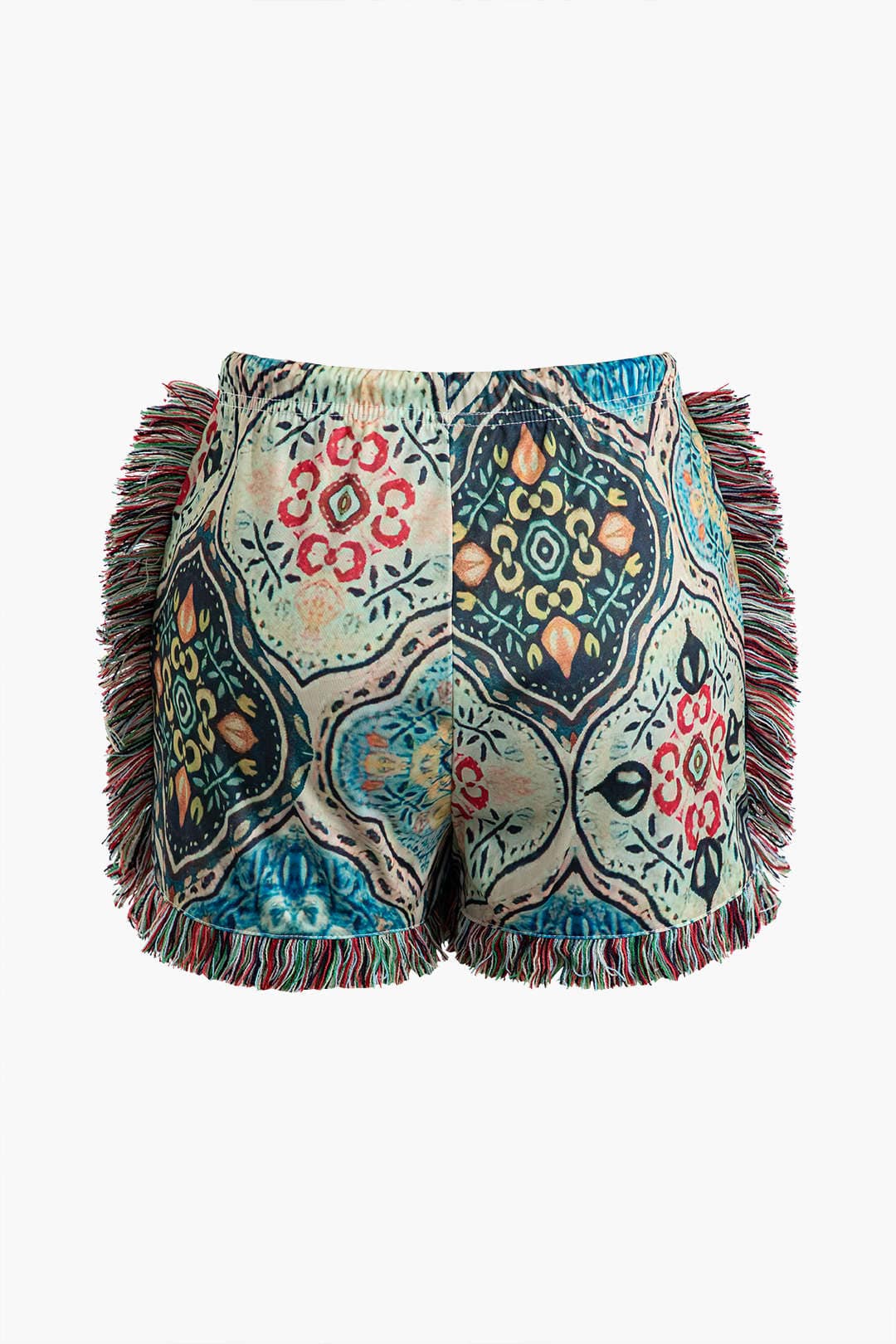 Greta | Verspieltes Zweiteiler-Set mit Boho-Print & Fransen