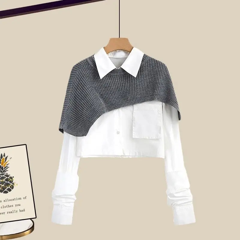 Modisches strickset