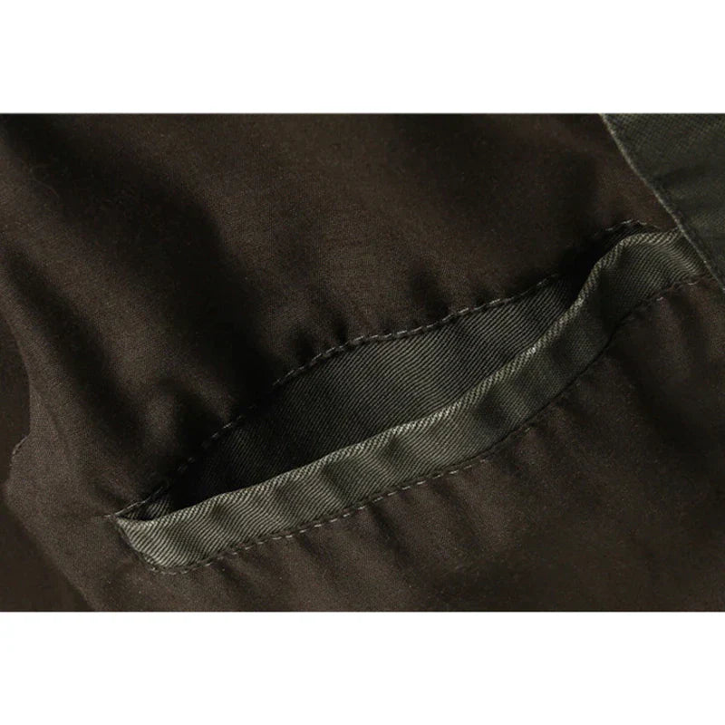 Langärmlige Bikerjacke Für Herren | Reißverschluss