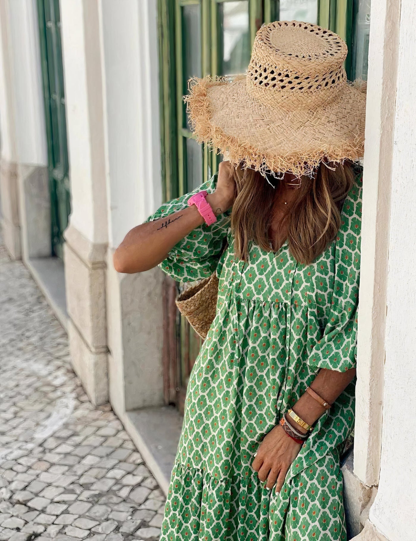 Langes Böhmisches Kleid für Damen