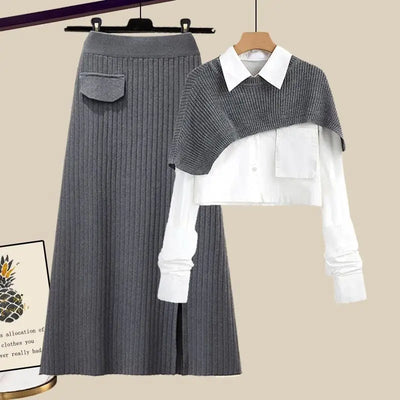Modisches strickset