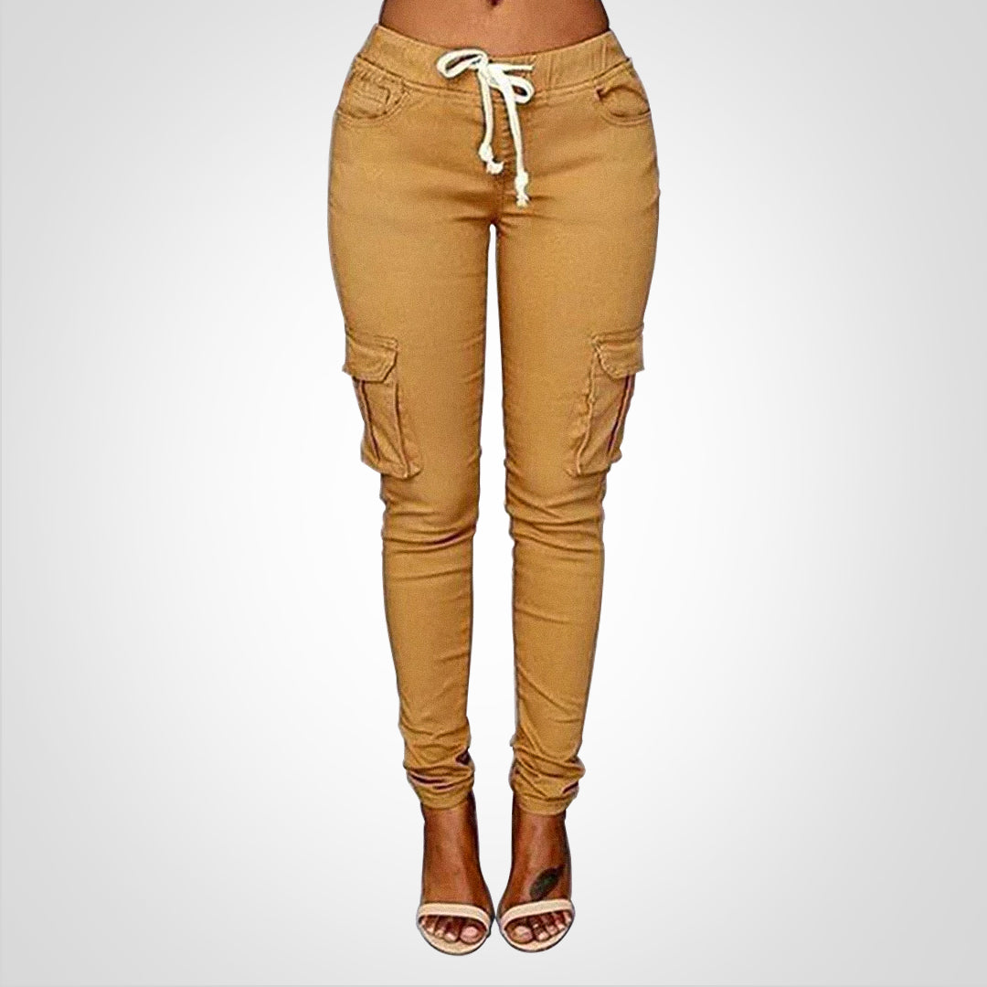 Lottie -  Angepasste Cargohose mit Kordelzug