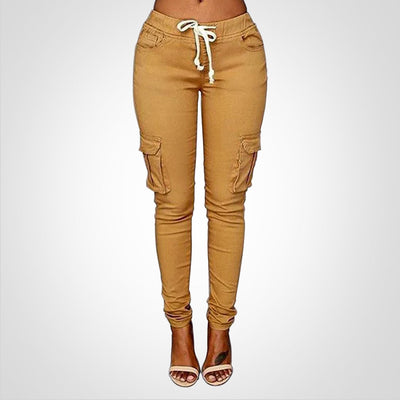 Lottie -  Angepasste Cargohose mit Kordelzug