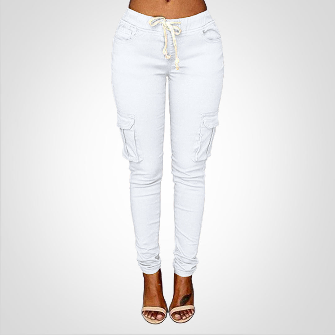 Lottie -  Angepasste Cargohose mit Kordelzug