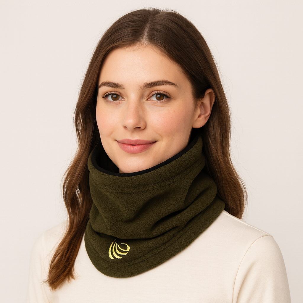 Allwetter-Fleece-Halswärmer – Ski- und Outdoor-Gesichtswärmer für Männer und Frauen
