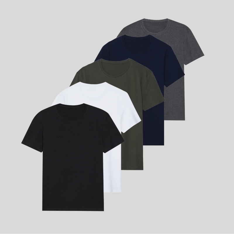 5 COLORS - PREMIUM-FIT-SHIRTS®
