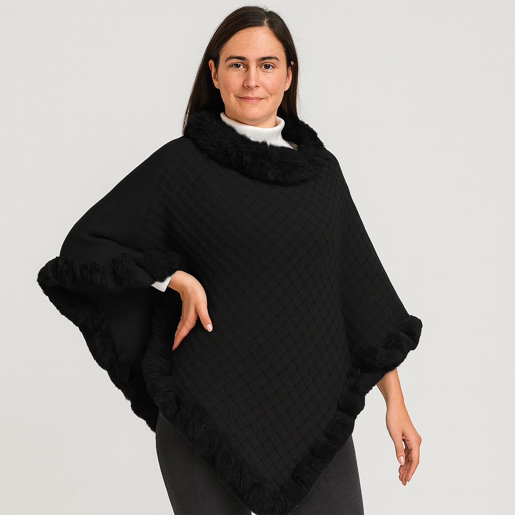 Amelinde | Herbst & Winter Pullover Schal Cape Mantel