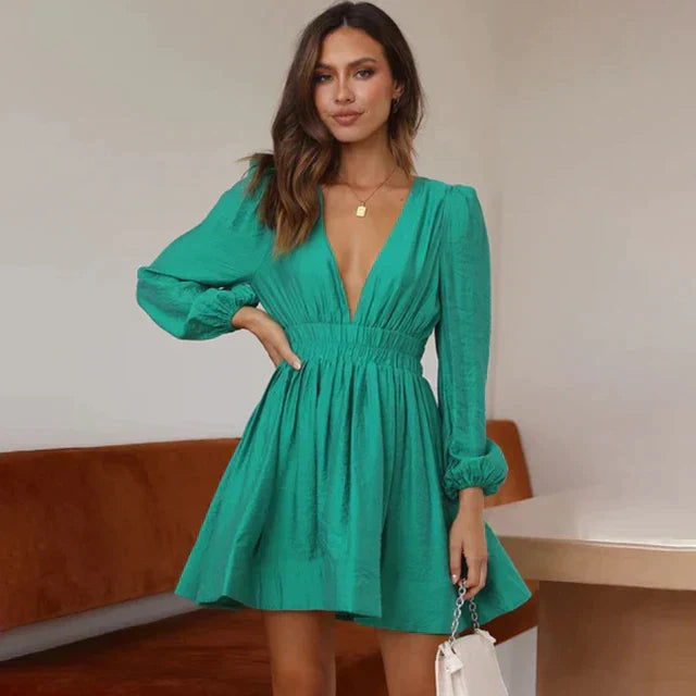 Minikleid in farben