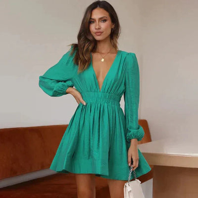 Minikleid in farben