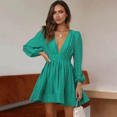 Minikleid in farben