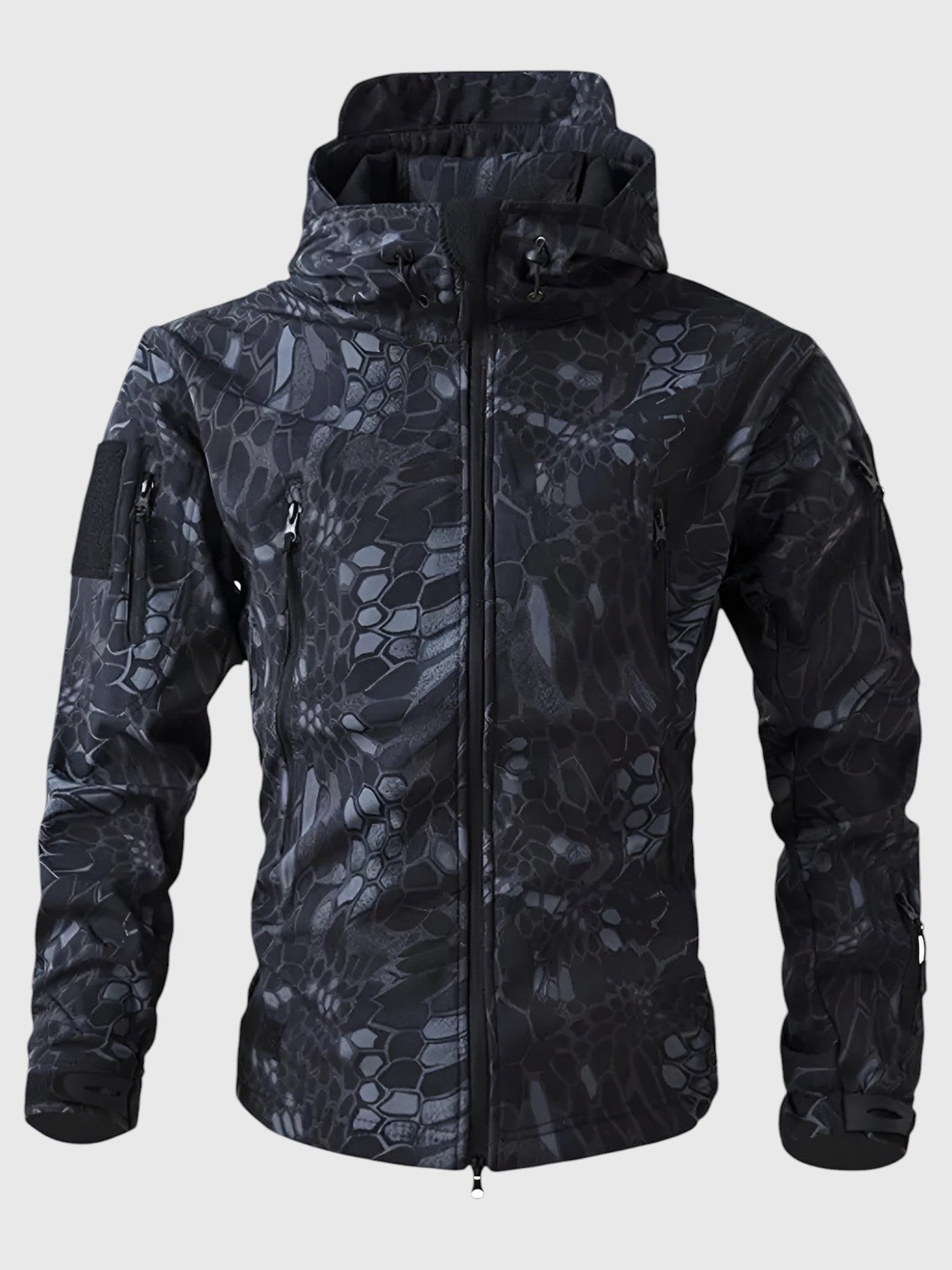 MIRAVO | Armee-Pullover mit Hohem Kragen