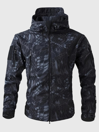 MIRAVO | Armee-Pullover mit Hohem Kragen