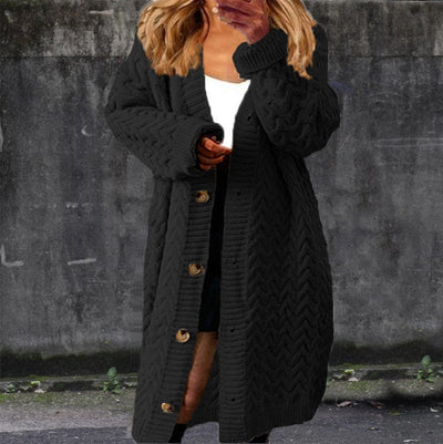 Boridashop | Modische lange Strickjacke